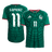 S.GIMENEZ #11 Mexique Domicile Maillot - Coupe du Monde 2026 Vert Joueur