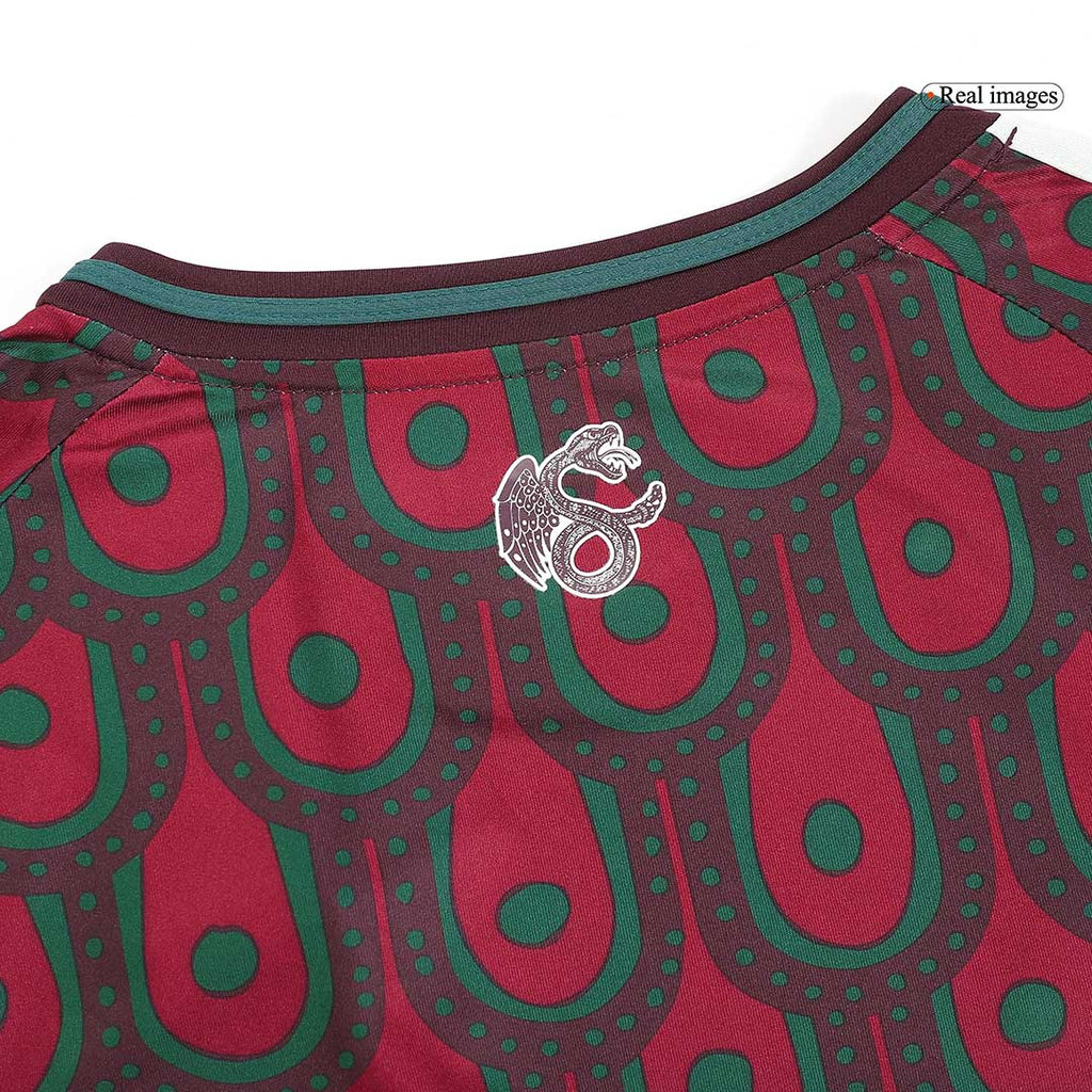 Mexique Domicile Maillot Manches Longues 2024 Grande Taille