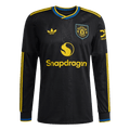 Manchester United Third Maillot Manches Longues 2025/26 Noir