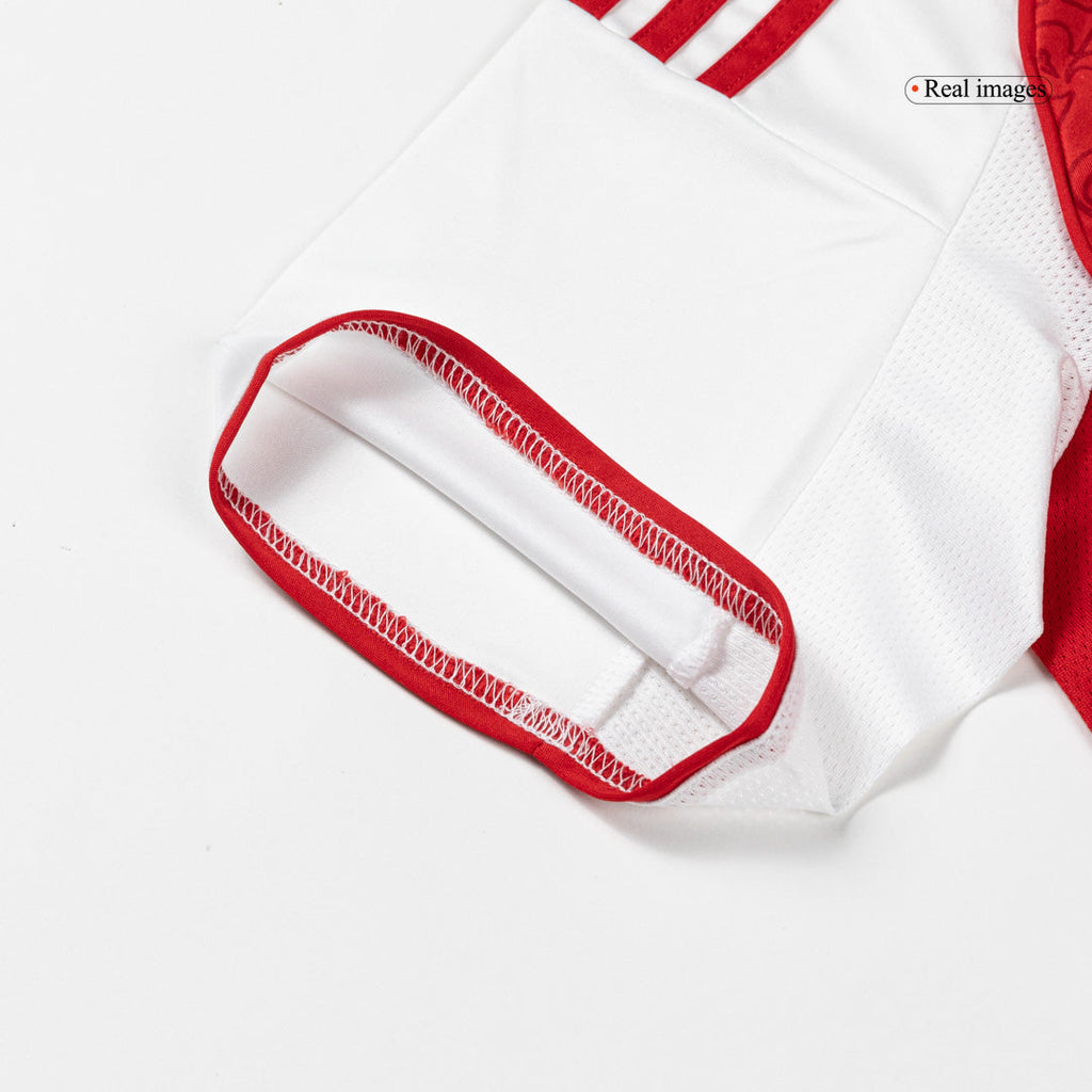 SALIBA #2 Arsenal Domicile Maillot 2025/26 Rouge - Super