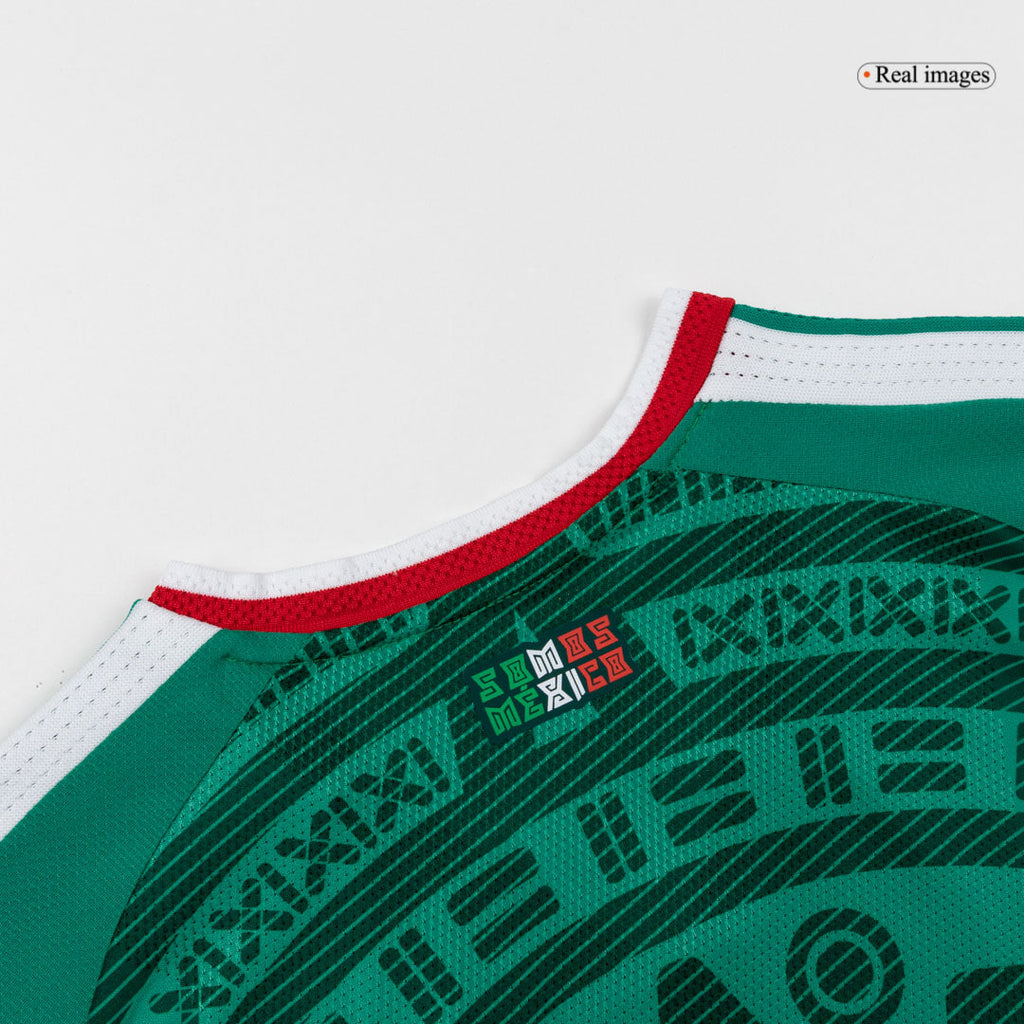S.GIMENEZ #11 Mexique Domicile Maillot - Coupe du Monde 2026 Vert Joueur