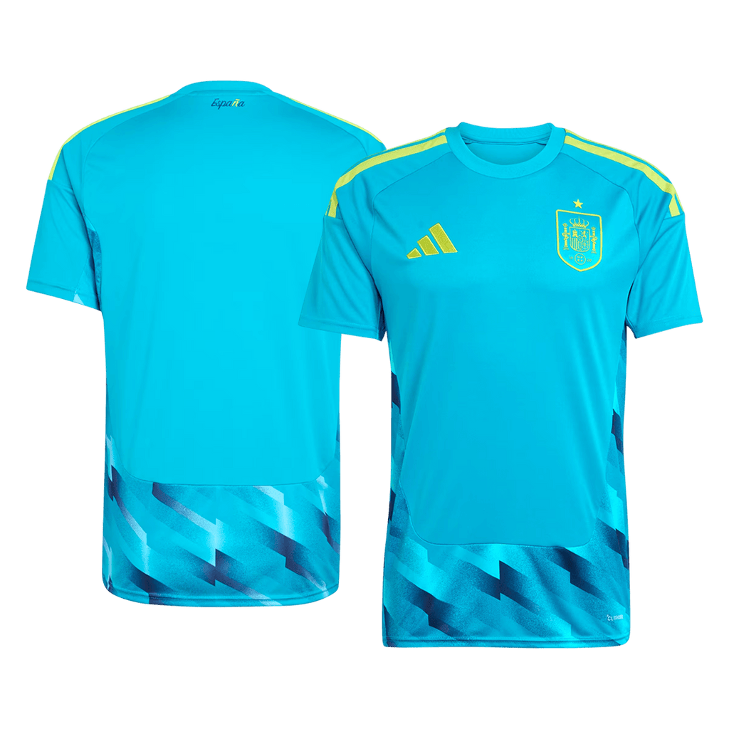 Espagne Gardien Maillot - Coupe du Monde 2026 Bleu