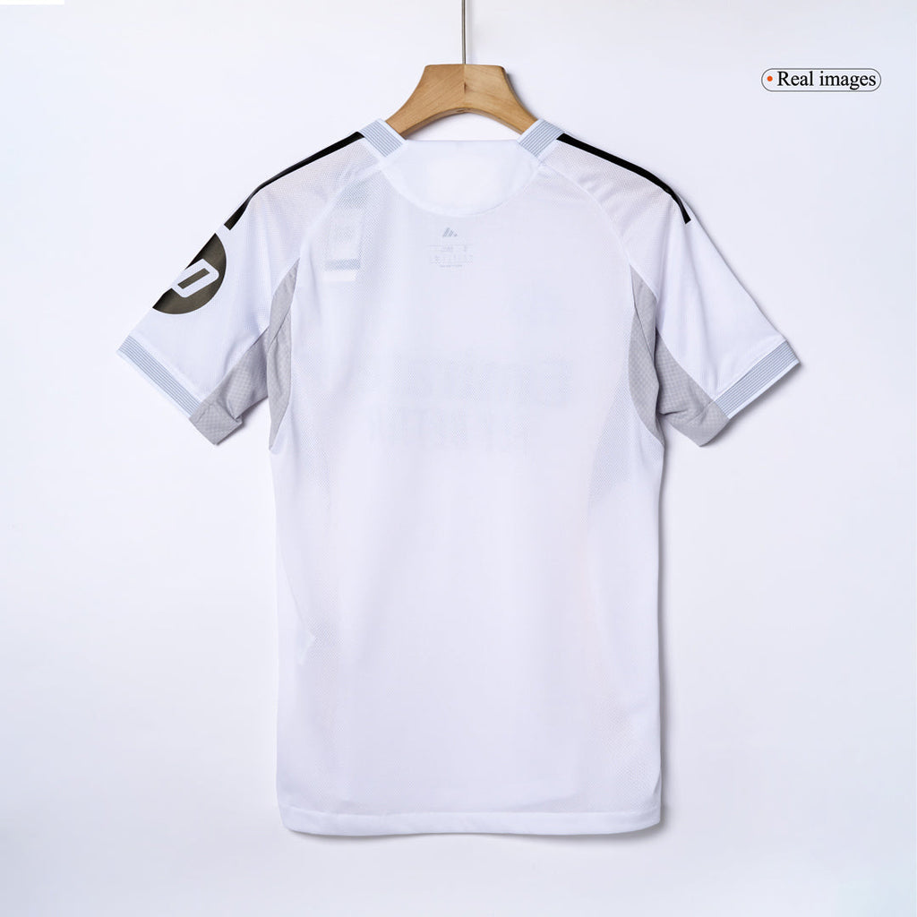 TCHOUAMENI #14 Real Madrid Domicile Maillot 2025/26 Blanc Authentique