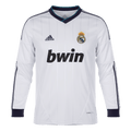 Retro Real Madrid Domicile Maillot Manches Longues 2012/13 Blanc