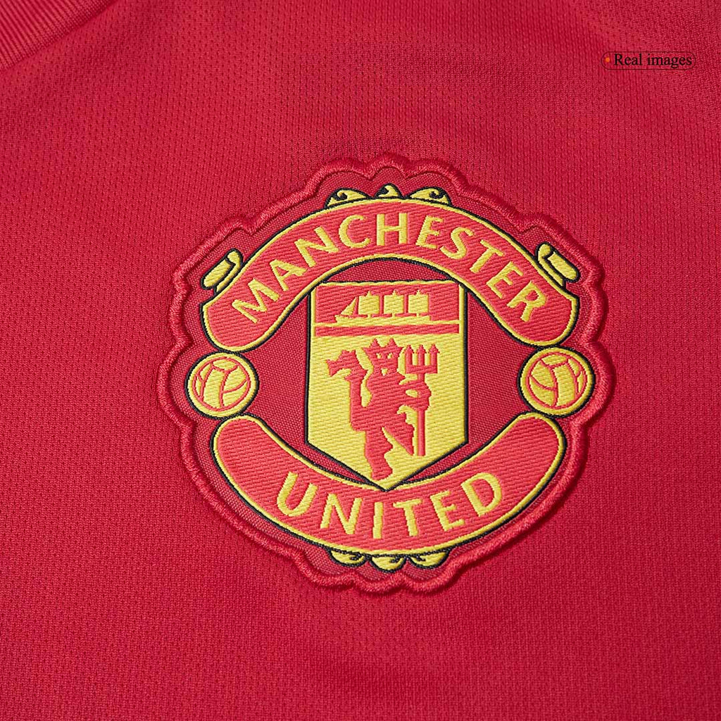 B.FERNANDES #8 Manchester United Domicile Maillot 2025/26