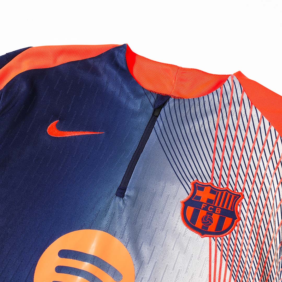 Vente Flash Barcelone Sweatshirt Kit 2025/26 Enfant Black&Orange