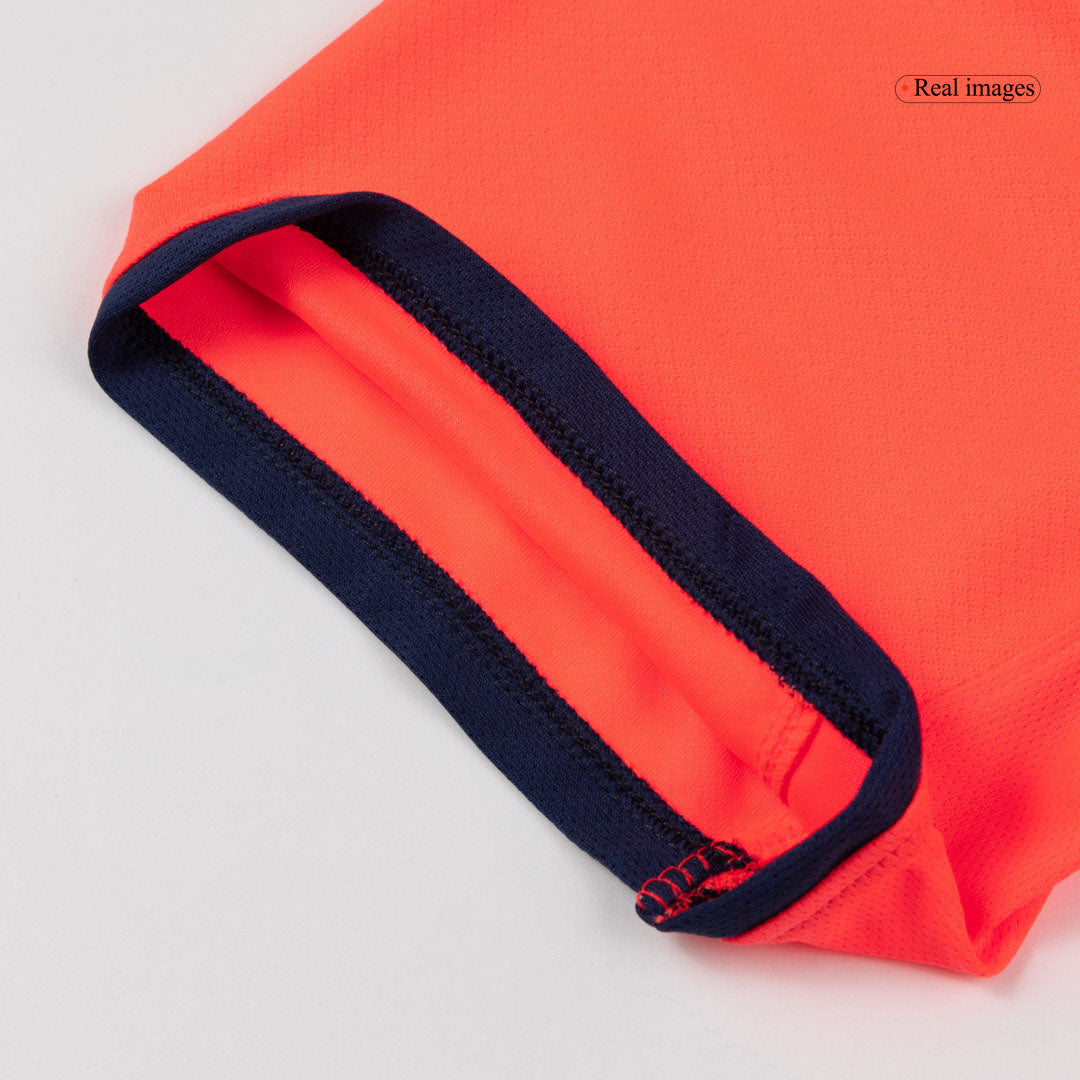 F.DE JONG #21 Barcelone Third Maillot 2025/26 Orange - UCL