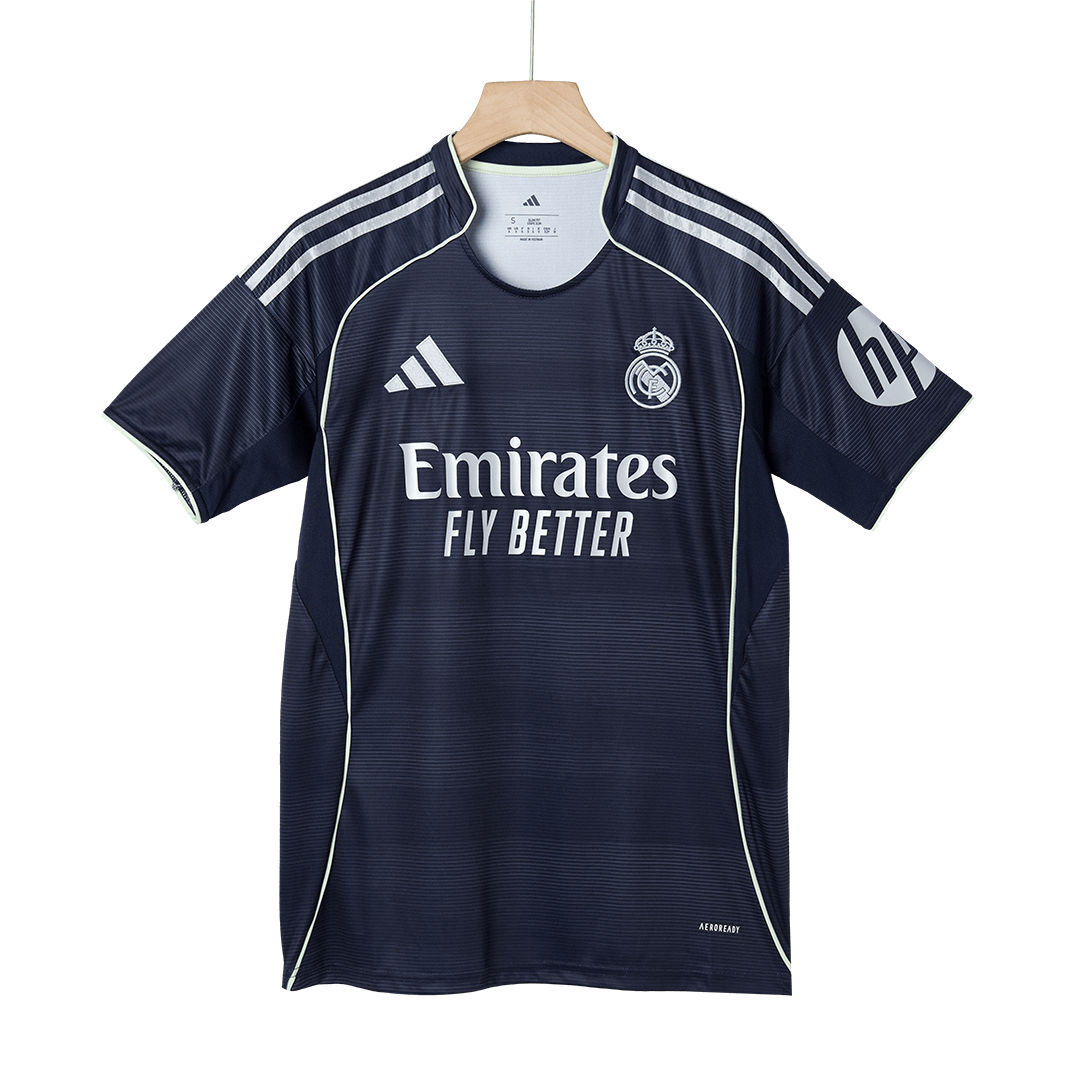 VINI JR. #7 Real Madrid Extérieur Maillot 2025/26 Grande Taille
