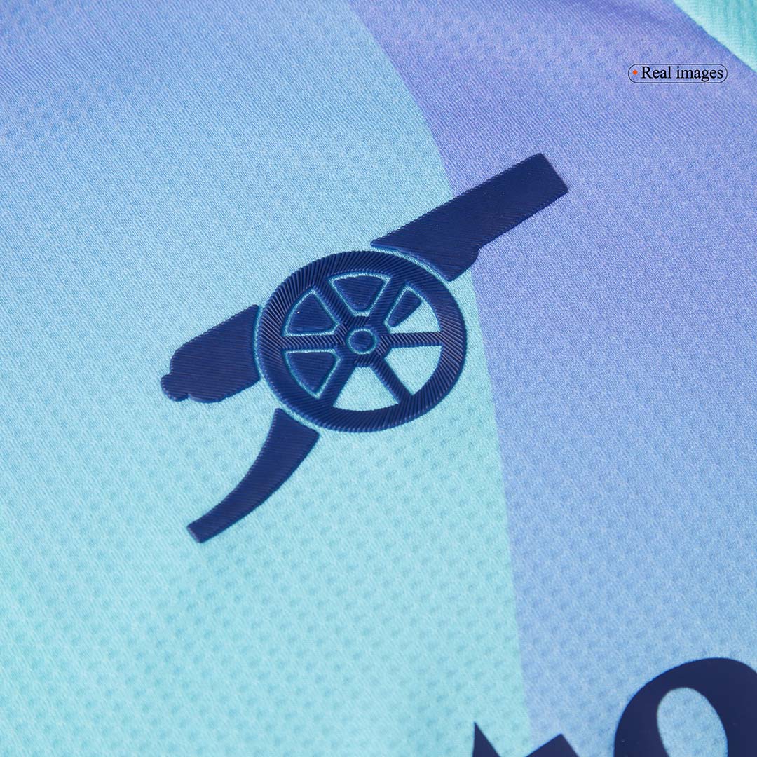 Arsenal Third Maillot 2024/25 Authentique Grande Taille