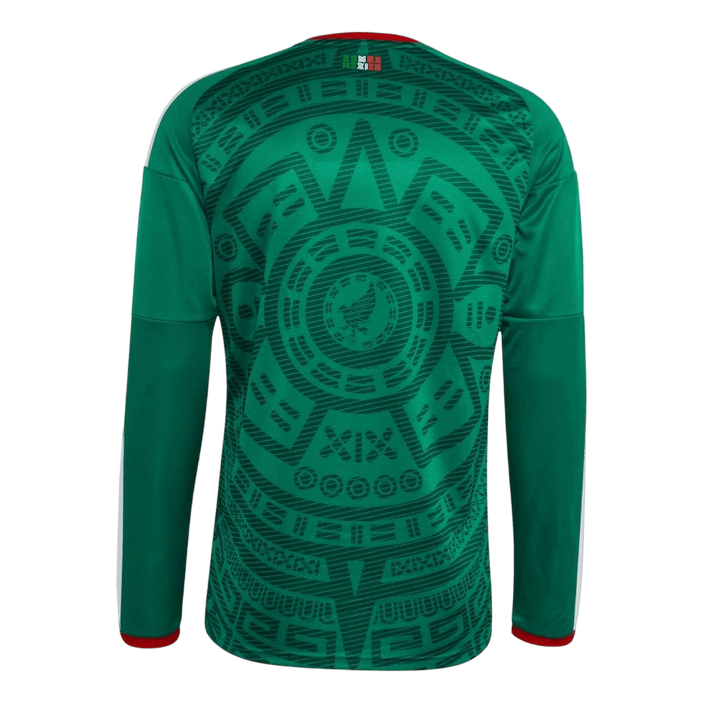Mexique Domicile Maillot Manches Longues - Coupe du Monde 2026 Vert Grande Taille