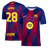 ROONY #28 Barcelone Domicile Maillot 2025/26 Rouge et Bleu - UCL - Super