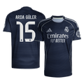 ARDA GÜLER #15 Real Madrid Extérieur Maillot 2025/26 Bleu marine - Super