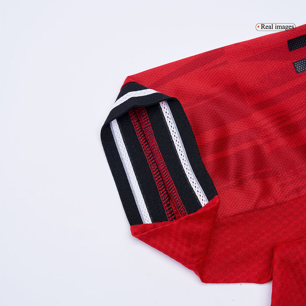 B.FERNANDES #8 Manchester United Domicile Maillot 2025/26 Authentique