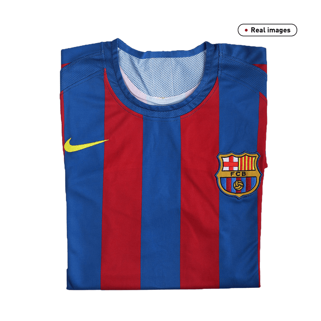 Retro Barcelone Domicile Maillot 2005/06 - UCL