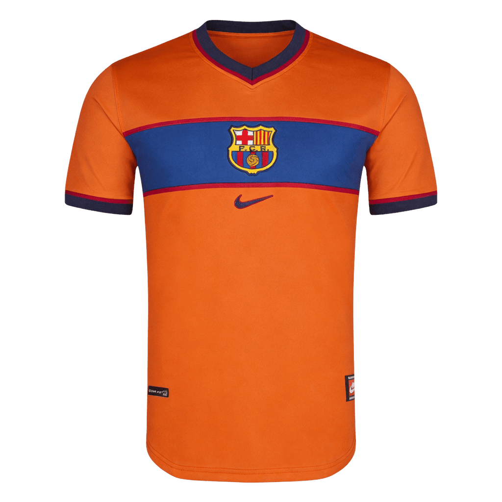 Retro Barcelone Third Maillot 1998/99 Orange