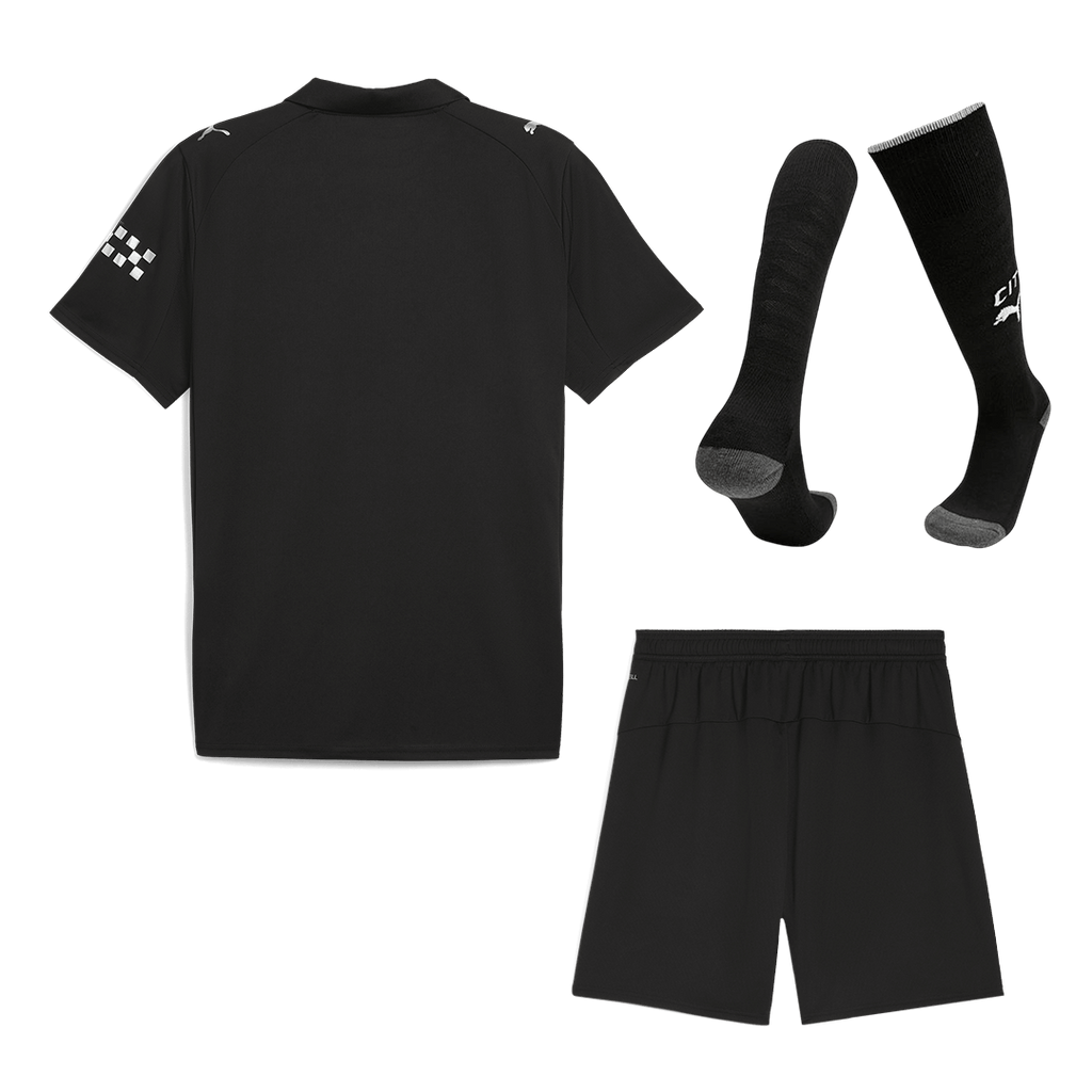 Manchester City Extérieur Maillot Kit 2025/26 Noir