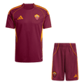 Roma Domicile Maillot Kit 2025/26 Rouge