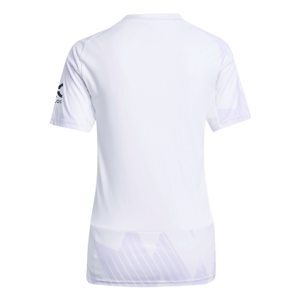 Femme Manchester United Extérieur Maillot 2025/26 Blanc