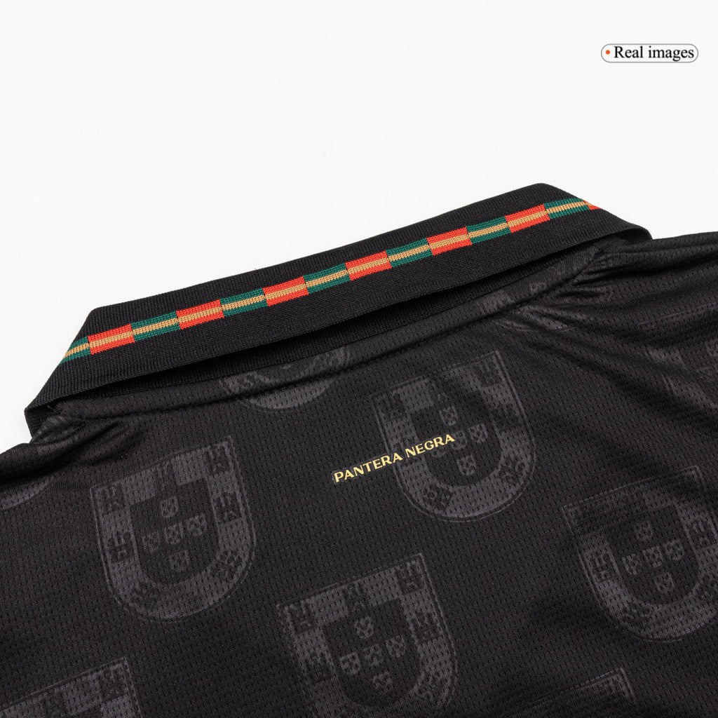 Portugal Maillot Coupe du Monde 2026 Noir Grande Taille