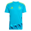 Espagne Gardien Maillot - Coupe du Monde 2026 Bleu Grande Taille