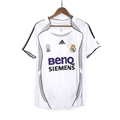 Retro Real Madrid Domicile Maillot 2006/07 Blanc