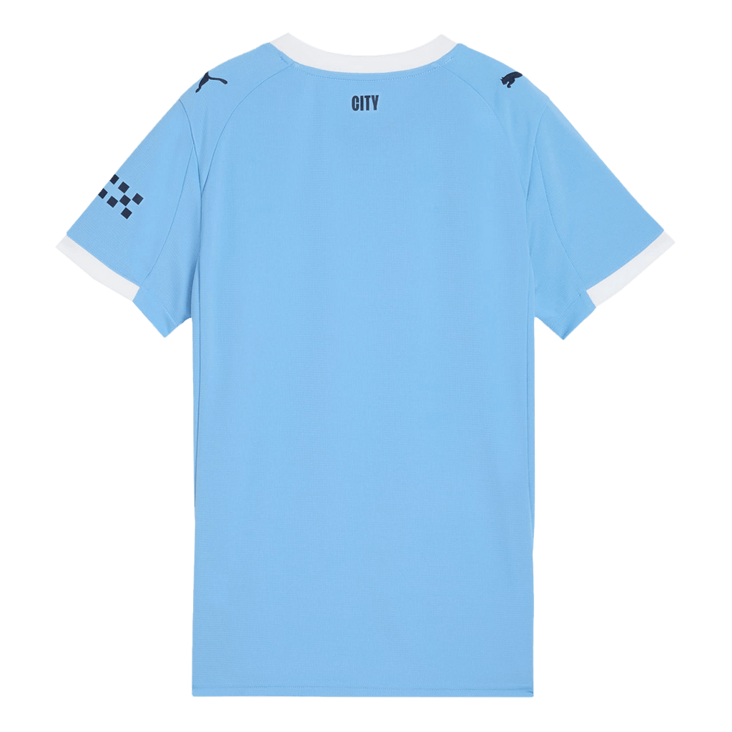Femme Manchester City Domicile Maillot 2025/26 Bleu
