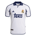 Retro Real Madrid Domicile Maillot 2000/01 Blanc