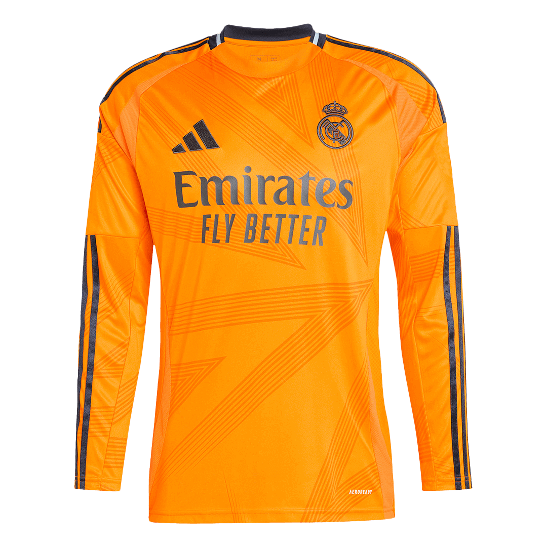 Real Madrid Extérieur Maillot Manches Longues 2024/25