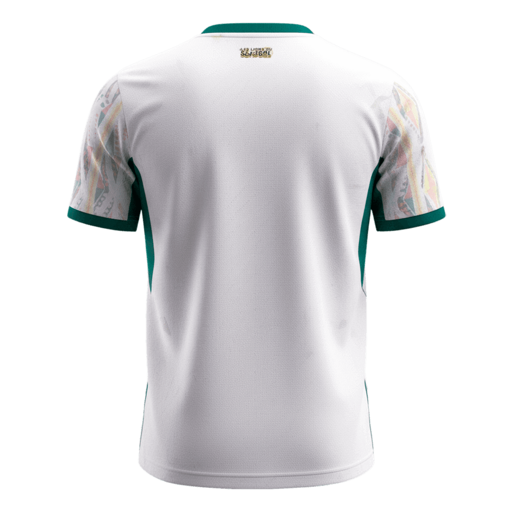 Senegal Domicile Maillot Coupe du Monde 2026 Blanc Grande Taille