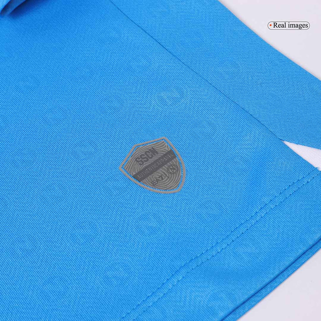 LUKAKU #11 Naples Domicile Maillot 2024/25 Authentique Grande Taille