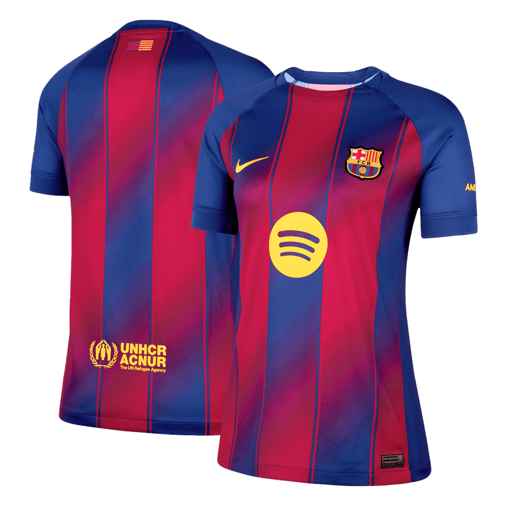 Femme Barcelone Domicile Maillot 2025/26 Blue&Red