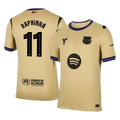 RAPHINHA #11 Barcelone Extérieur Maillot 2025/26 Jaune - UCL