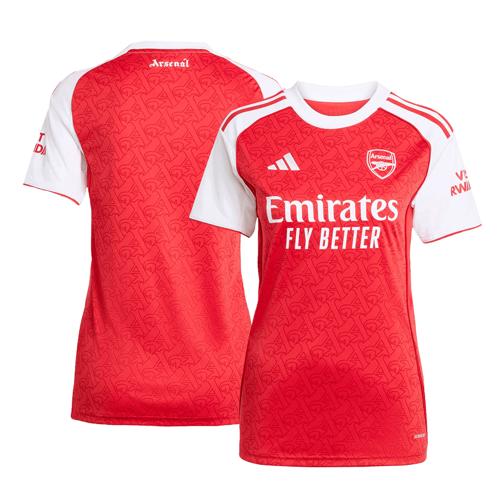 Femme Arsenal Domicile Maillot 2025/26 Rouge