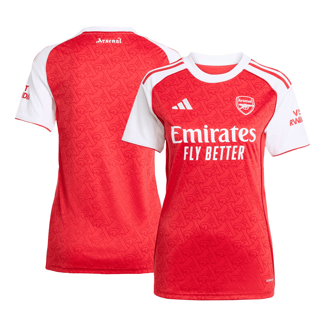 Femme Arsenal Domicile Maillot 2025/26 Rouge