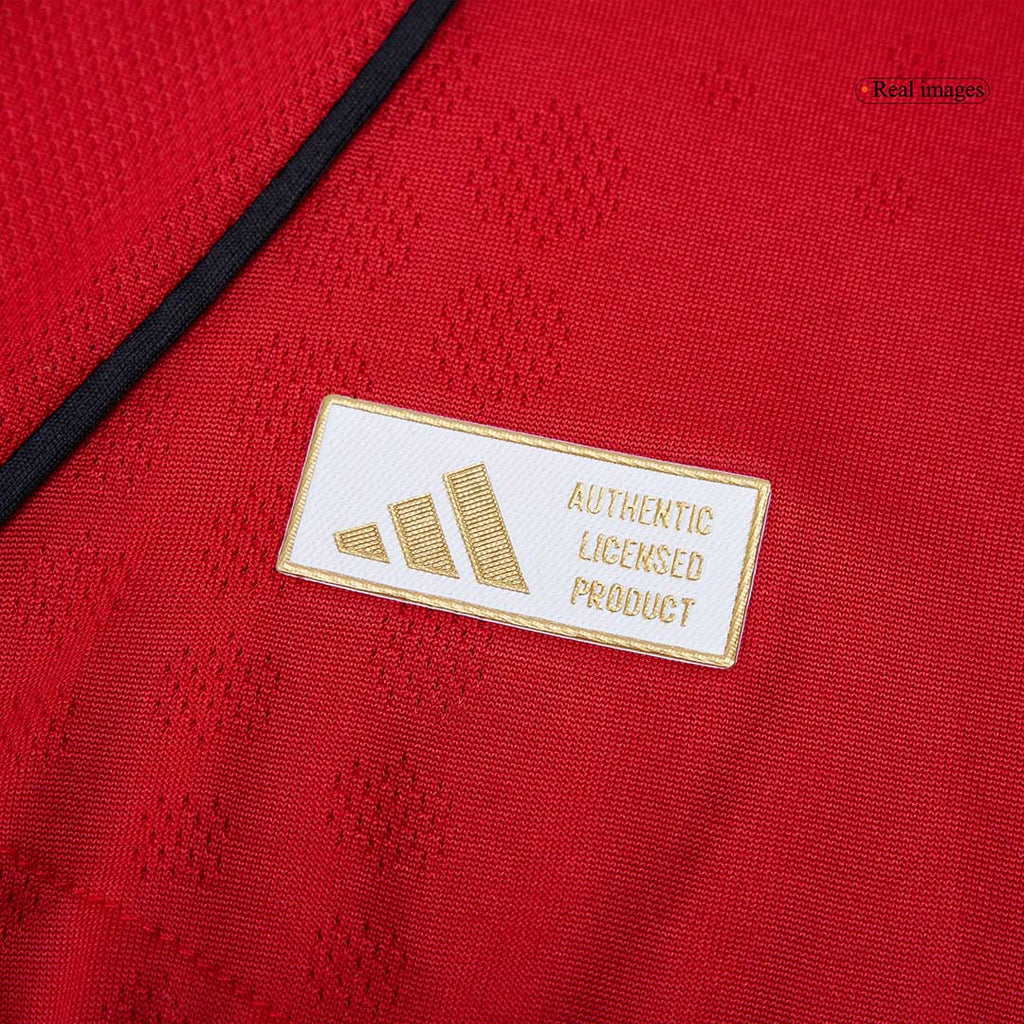 B.FERNANDES #8 Manchester United Domicile Maillot 2025/26 Authentique