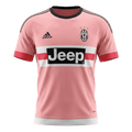 Retro Juventus Extérieur Maillot 2015/16 Rose