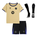 Vente Flash Barcelone Extérieur Maillot Kit 2025/26 Enfant Jaune&Noir