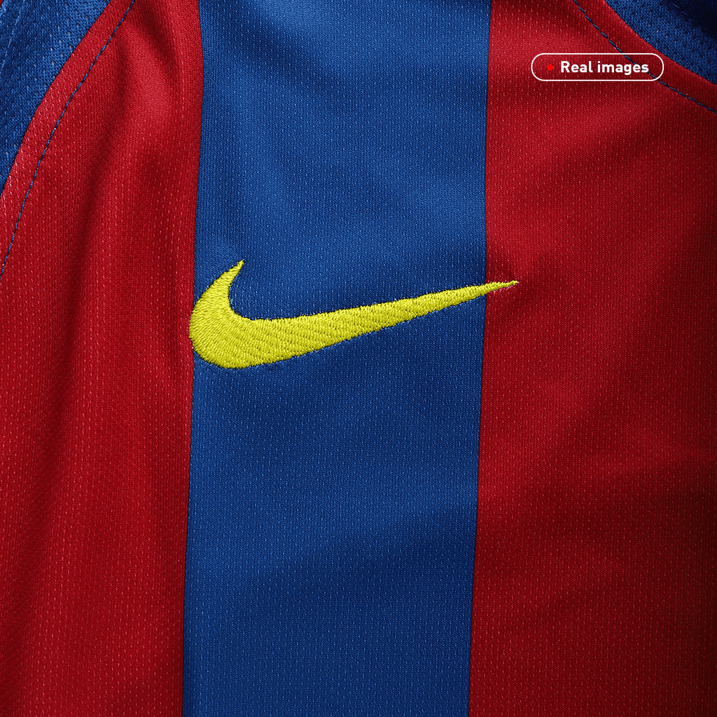Retro Barcelone Domicile Maillot 2005/06 - UCL