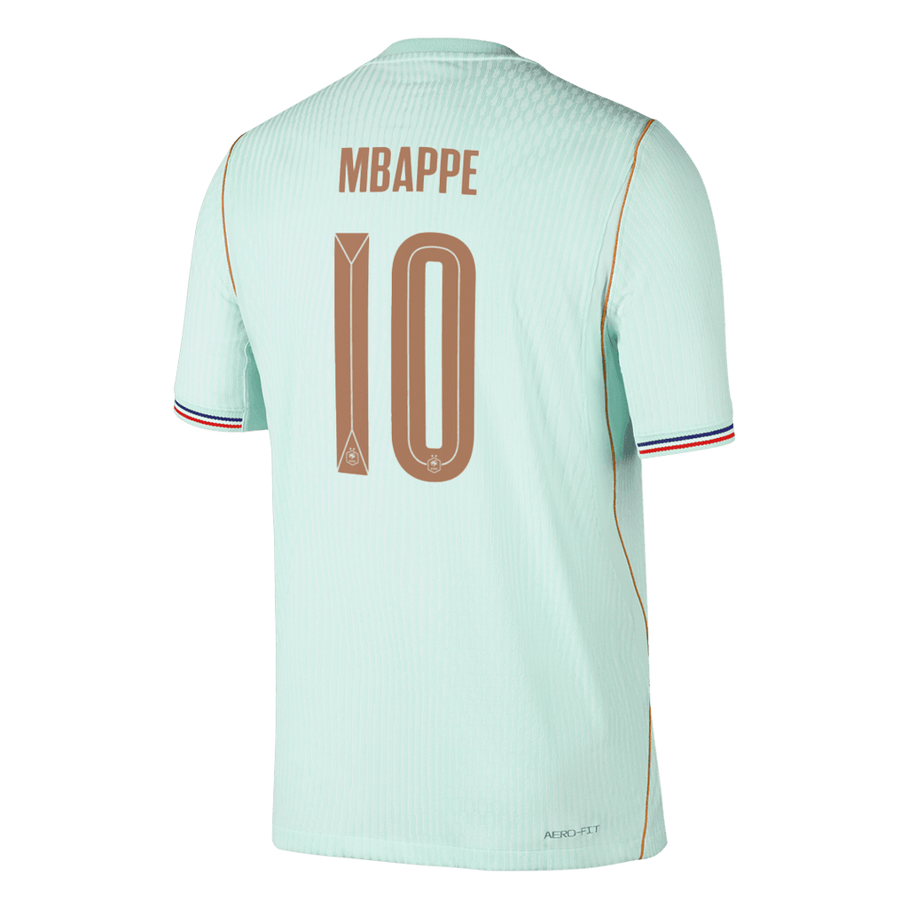 MBAPPE #10 France Extérieur Maillot - Coupe du Monde 2026 Vert Joueur