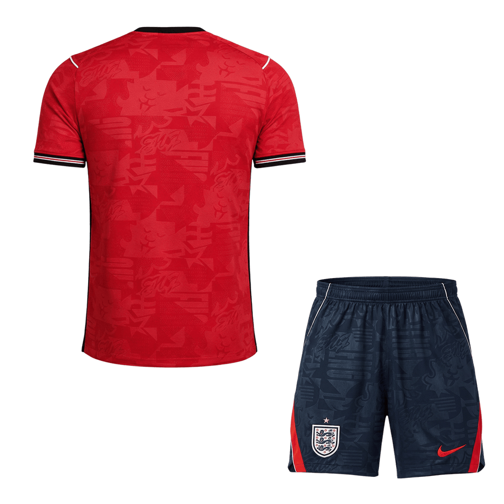 Angleterre Extérieur Maillot Kit - Coupe du Monde 2026 Rouge