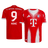 KANE #9 Munich Domicile Maillot 2025/26 Rouge Joueur