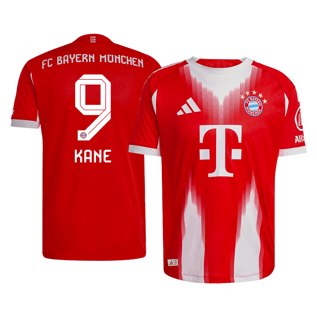 KANE #9 Munich Domicile Maillot 2025/26 Rouge Joueur
