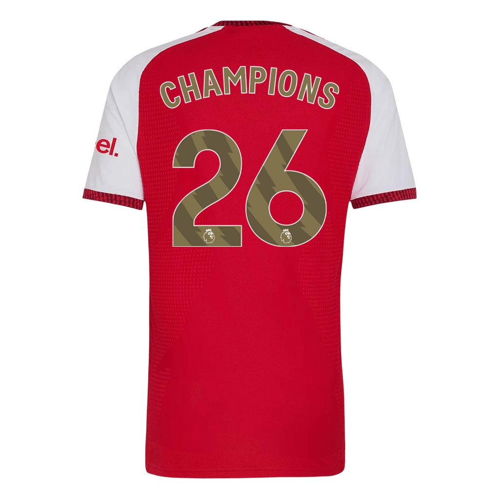 CHAMPIONS #26 Arsenal Domicile Maillot 2026/27 Rouge Joueur