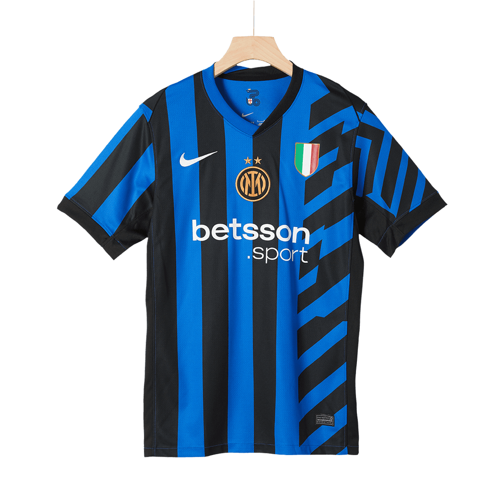 Inter Milan Domicile Maillot 2024/25 Grande Taille