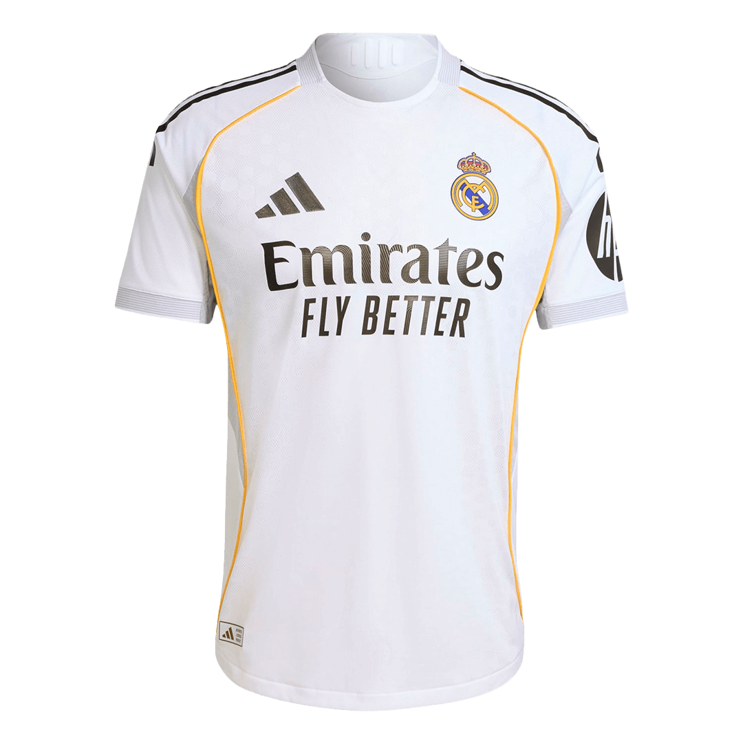 HUIJSEN #24 Real Madrid Domicile Maillot 2025/26 Authentique