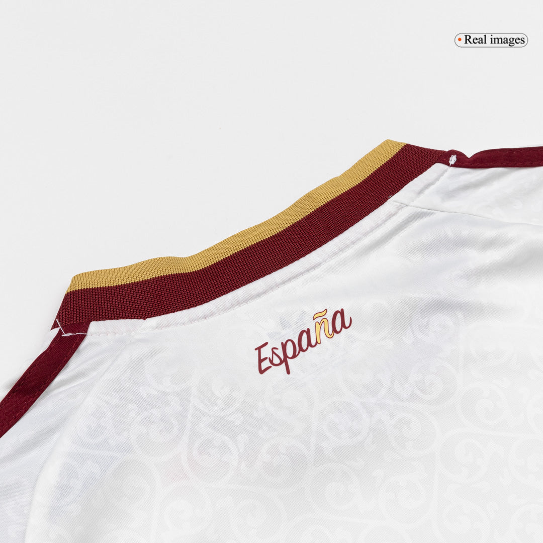 Vente Flash Espagne Extérieur Maillot Kit 2026 Enfant Blanc