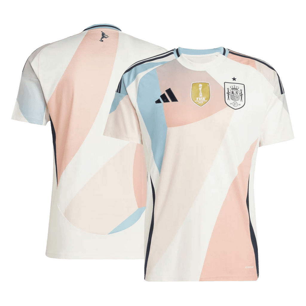 Maillot de Foot Espagne Extérieur Maillot 2025 - Euro Féminin Grande Taille