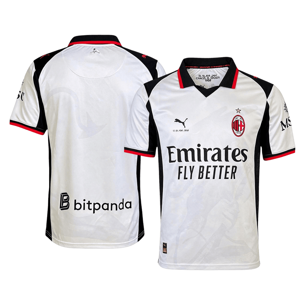 AC Milan Maillot 2025/26 Silver