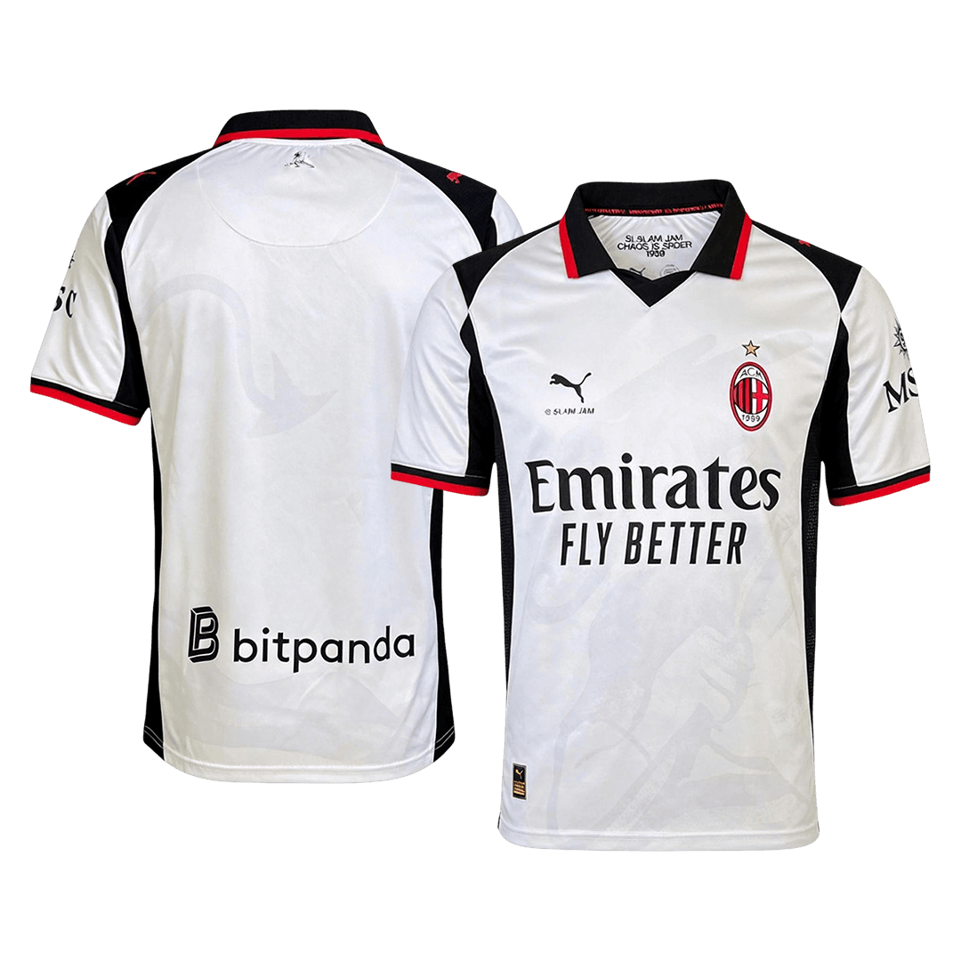 AC Milan Maillot 2025/26 Silver Grande Taille