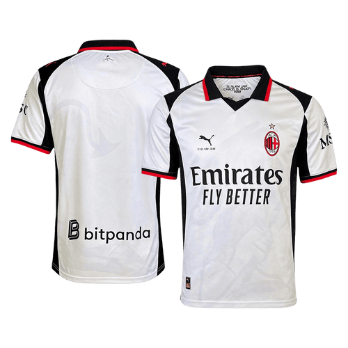 AC Milan Maillot 2025/26 Silver Grande Taille